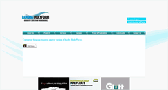 Desktop Screenshot of barodapolyform.com